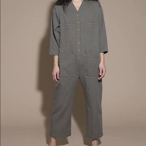 Ilana Kohn tuck coverall jumpsuit xs peat
